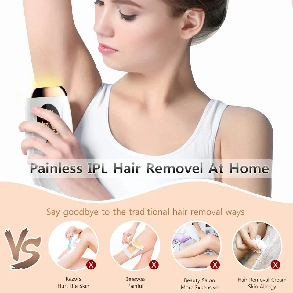Professional IPL Laser Hair Remover 990000 Flashes