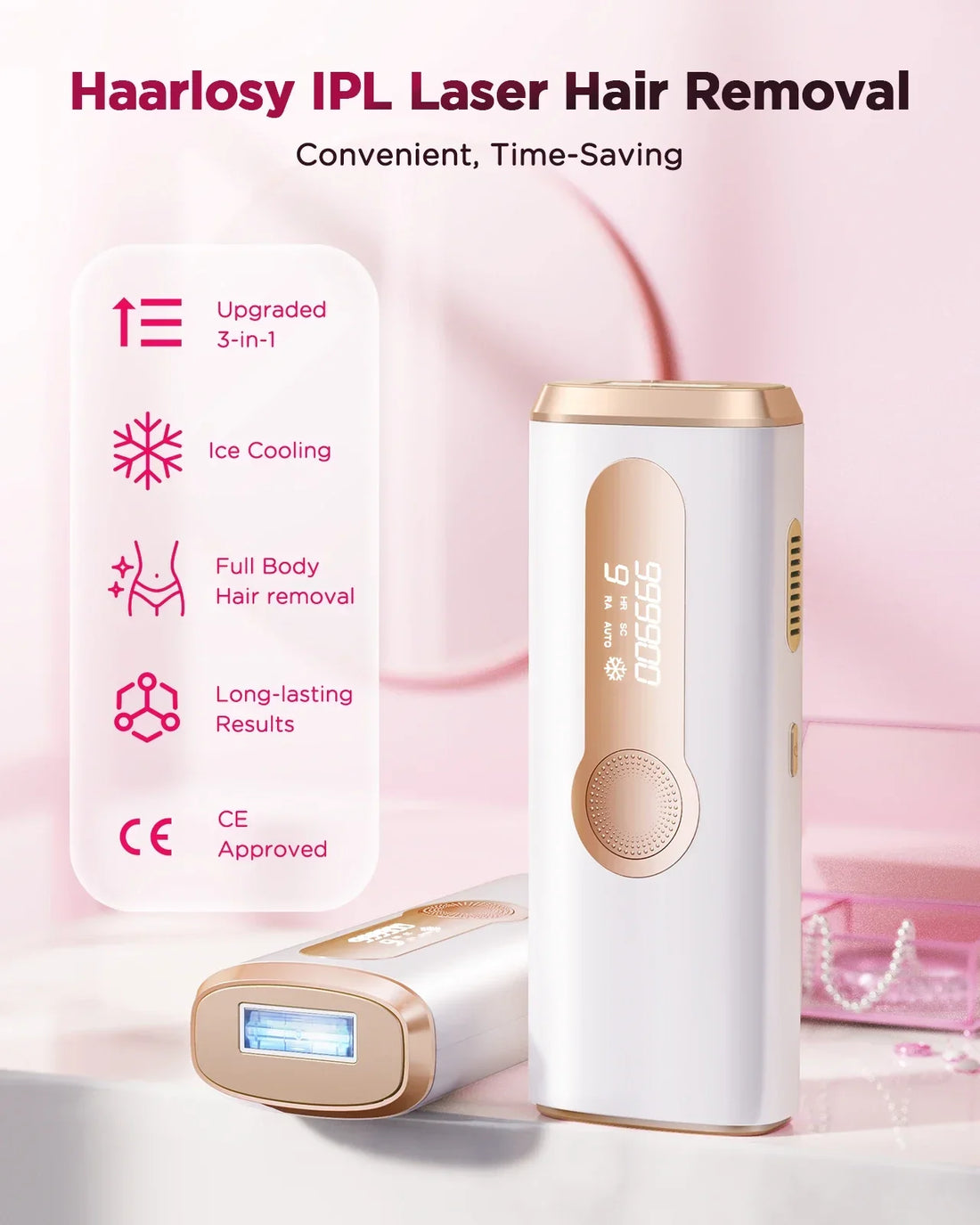 990000 Flash Laser Epilator IPL Hair Removal