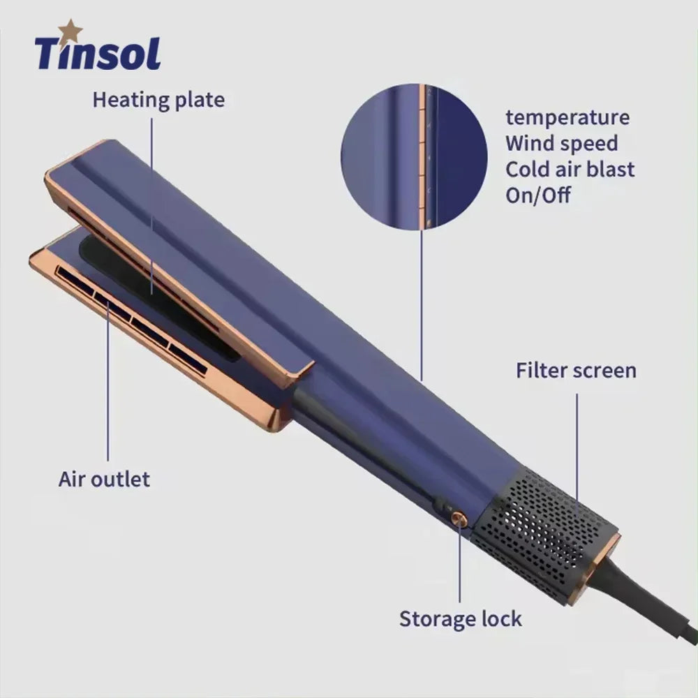 2 In 1 Hair Straightener multi styler Hair Dryer