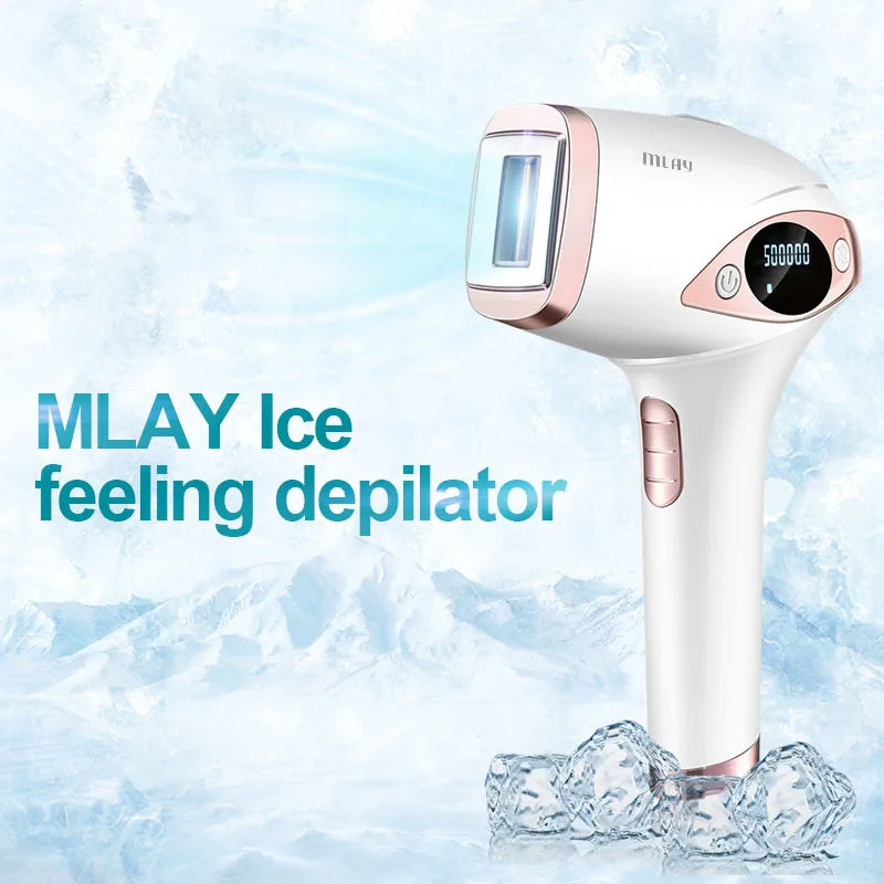 MLAY T4 Laser Hair Removal Device Ice Cold
