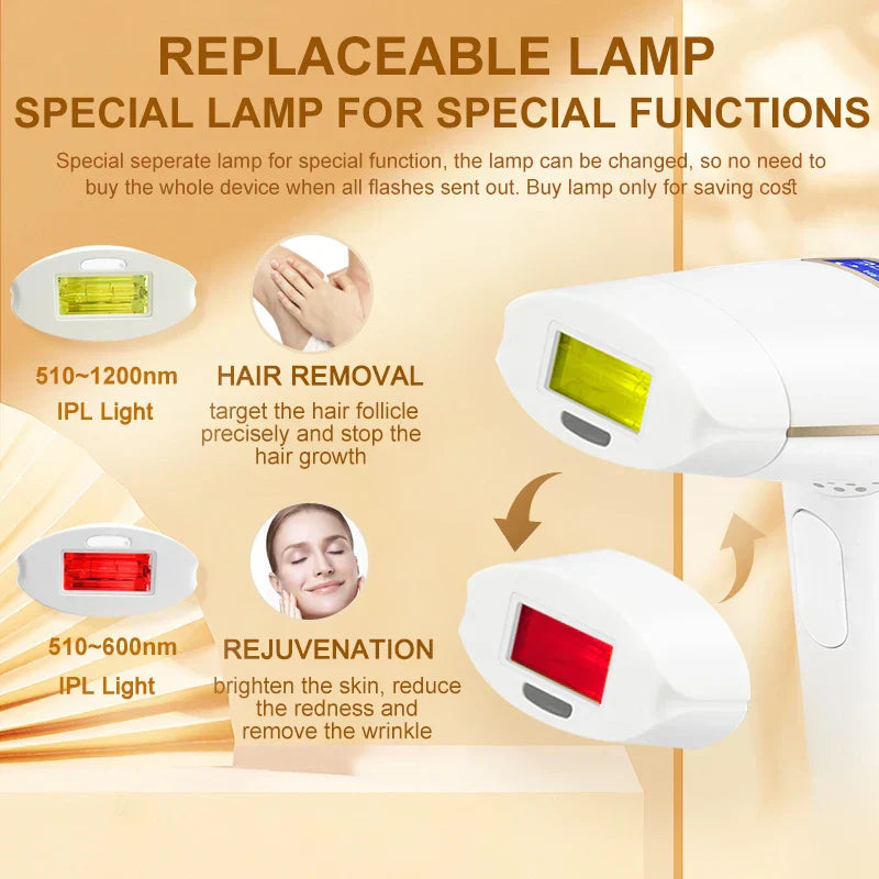 Updated Laser Hair Removal 2in1